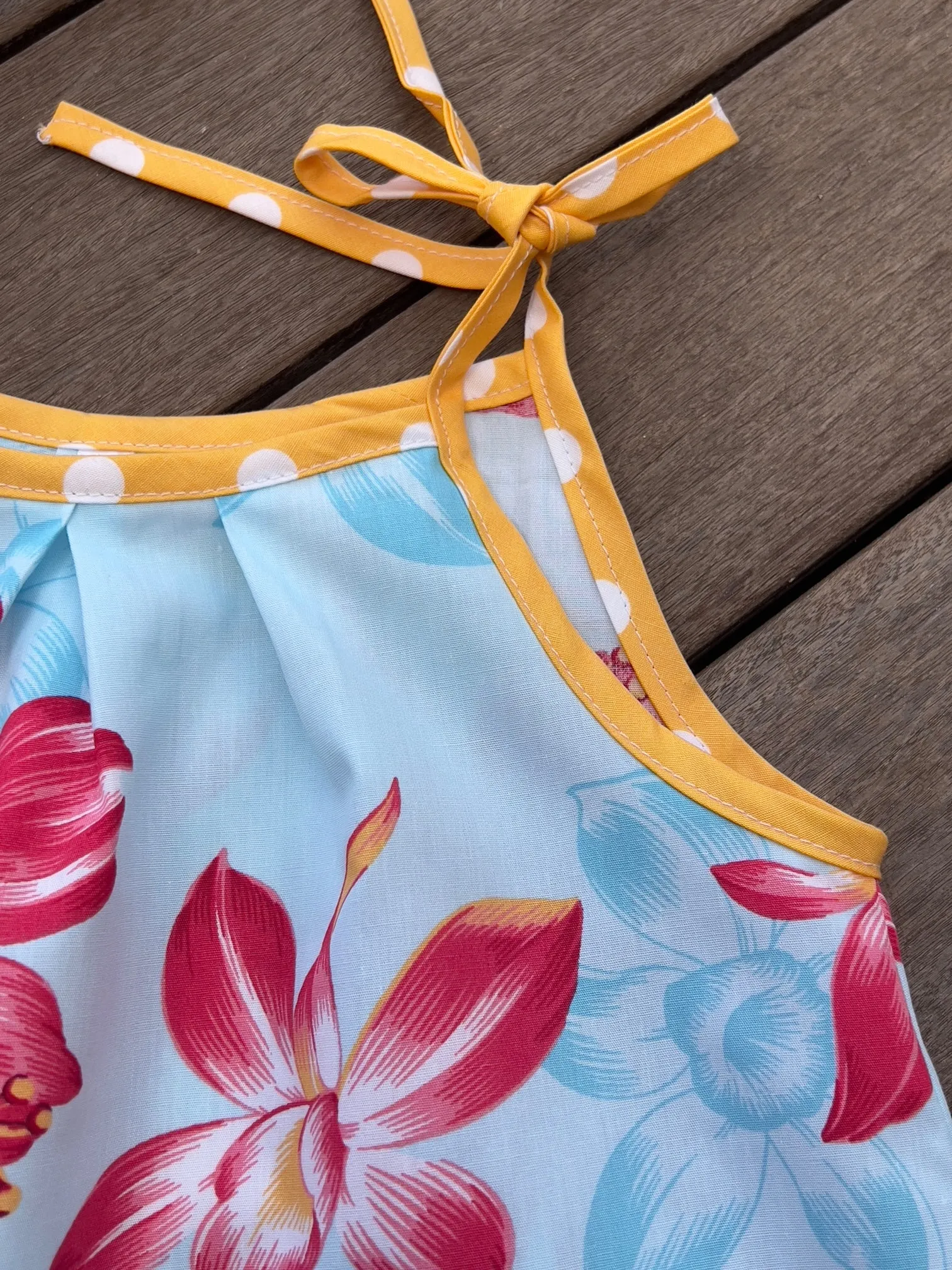LANI DRESS - HIBISCUS
