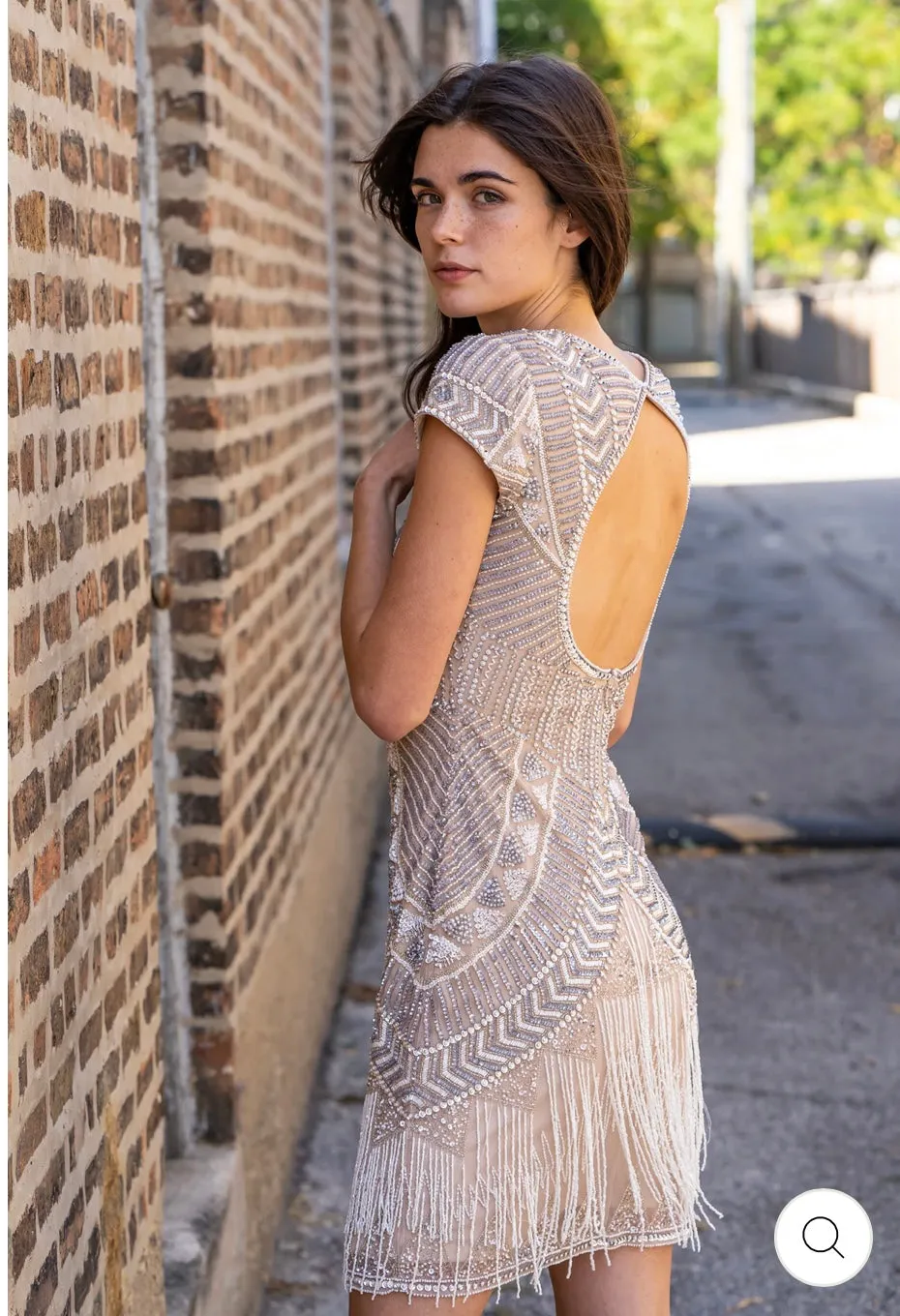 LARA 29889 - EMBELLISHED FITTED COCKTAIL DRESS