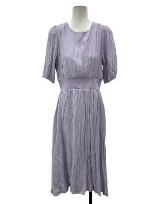 Lilac Pleated Dress