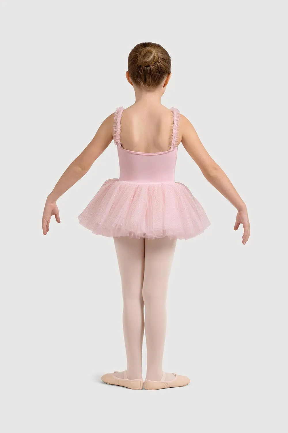 LM51244G - Mirella Miami Frill Strap Girls Tutu Dress