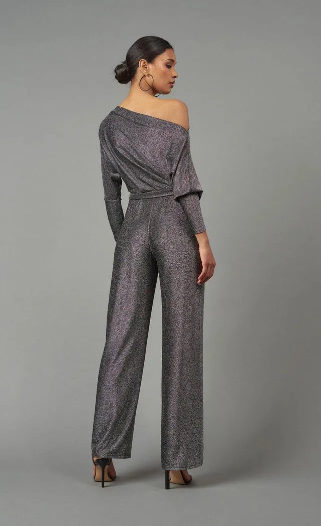 Lola & Sophie Lurex Jersey Jumpsuit