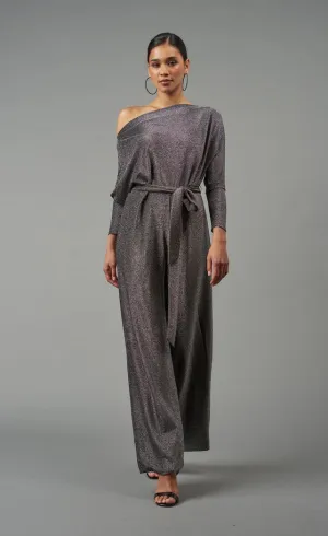 Lola & Sophie Lurex Jersey Jumpsuit