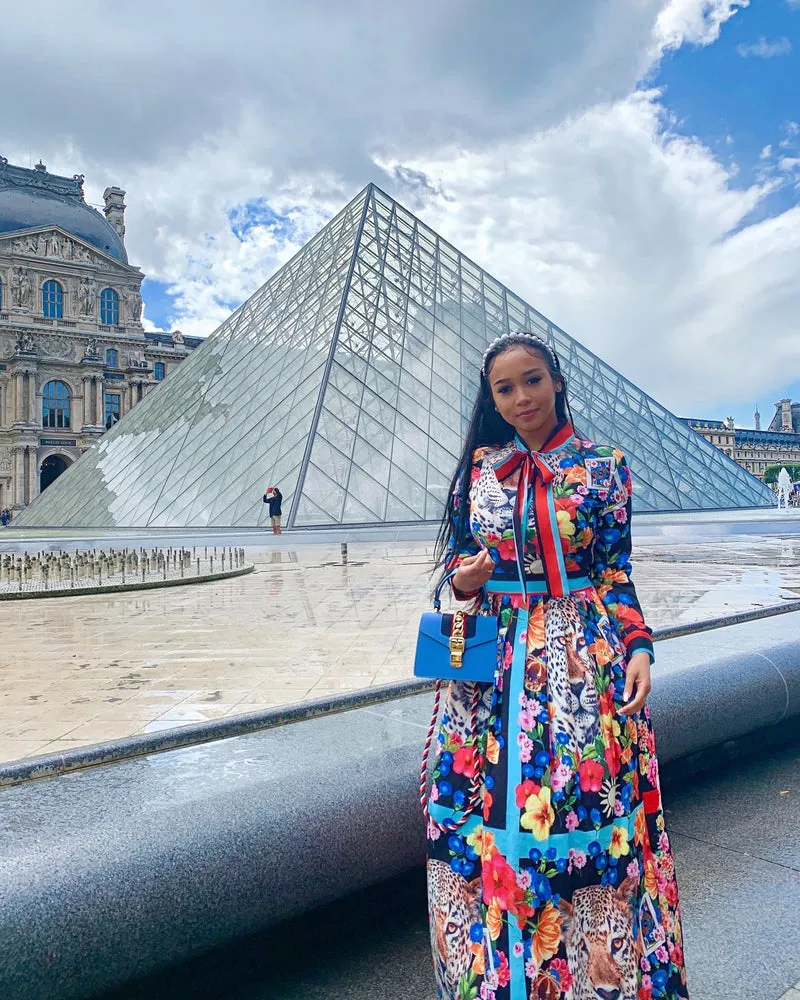 Louvre Bowtie Dress