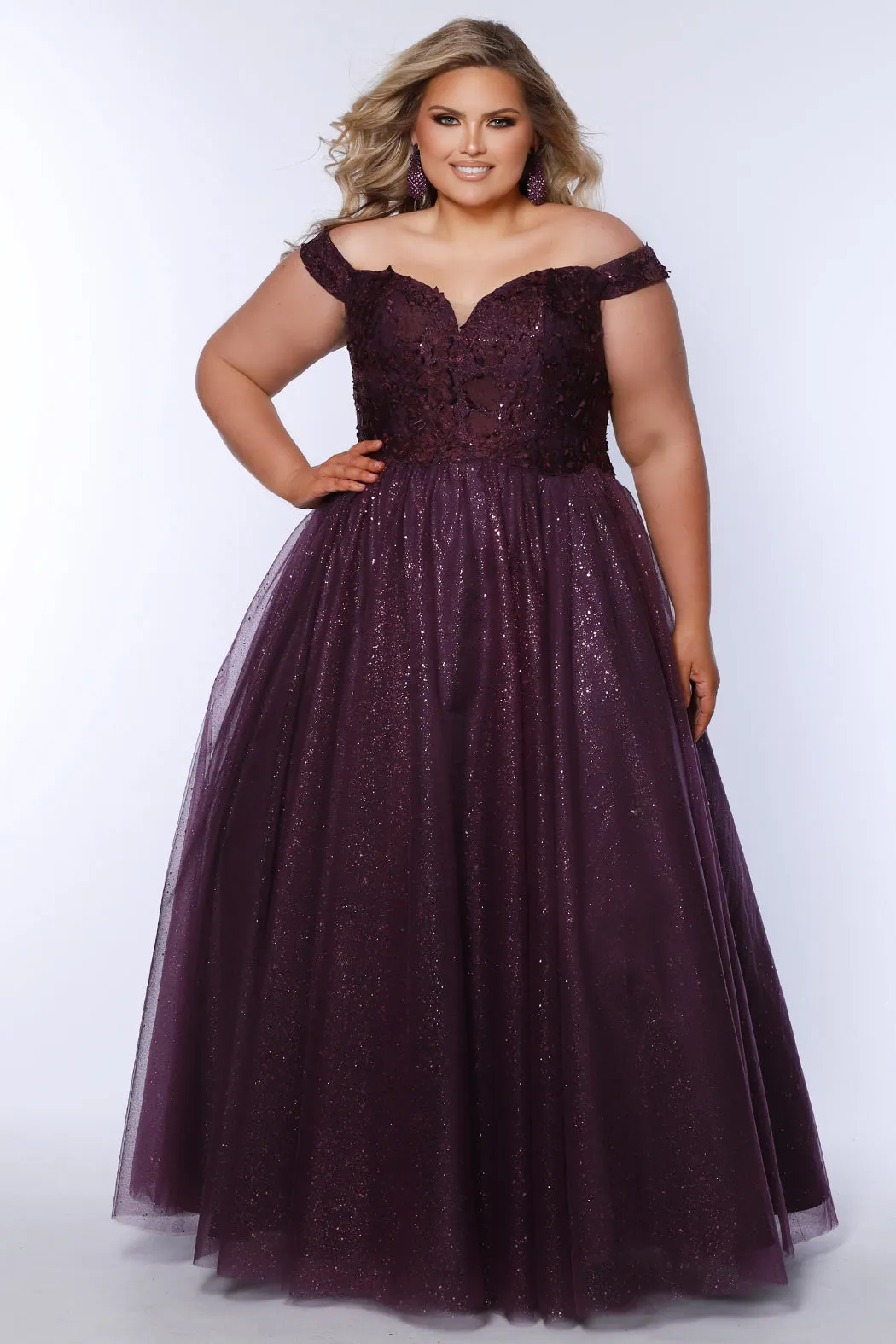 Lovestruck Off-the-Shoulder Ball Gown