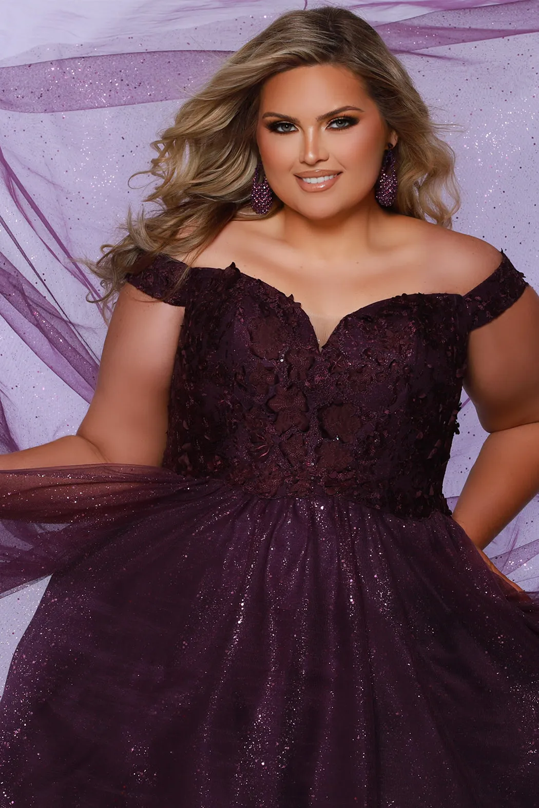 Lovestruck Off-the-Shoulder Ball Gown
