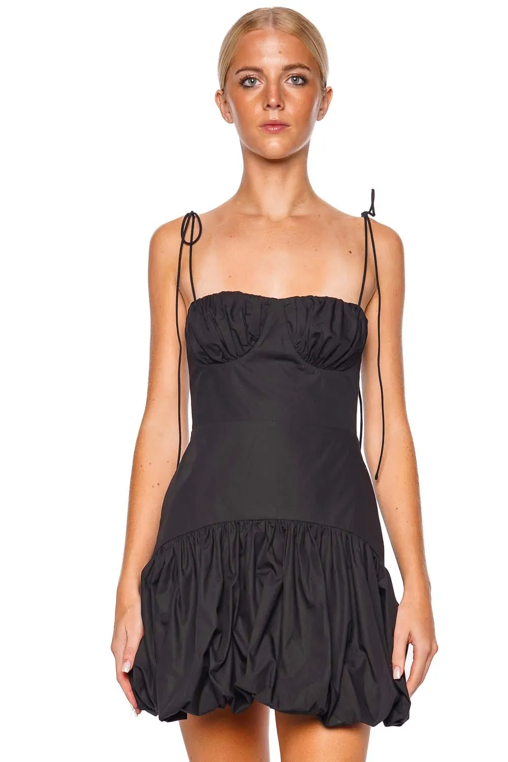 Maiori Gathered Bubble Mini Dress