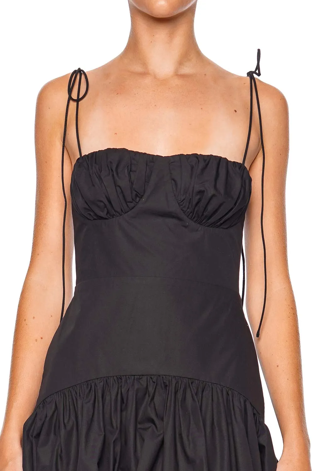 Maiori Gathered Bubble Mini Dress
