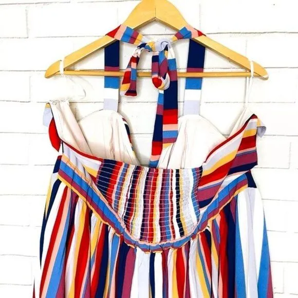 MODCLOTH Frequently Piquant Halter Dress NWOT