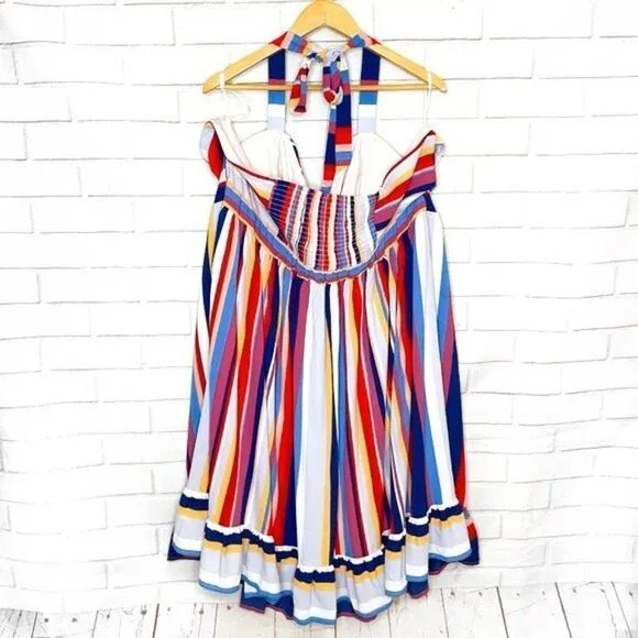 MODCLOTH Frequently Piquant Halter Dress NWOT