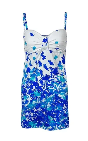 New with tags! Jones New York Women's Santorini Lycra Swim Dress, Sz L! Retails $94US 
