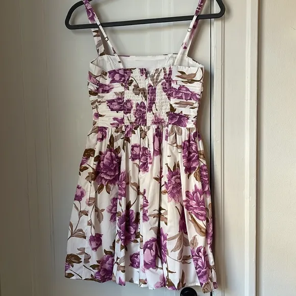 NWT A&amp;F Emerson Poplin Wide Strap Mini Dress XS