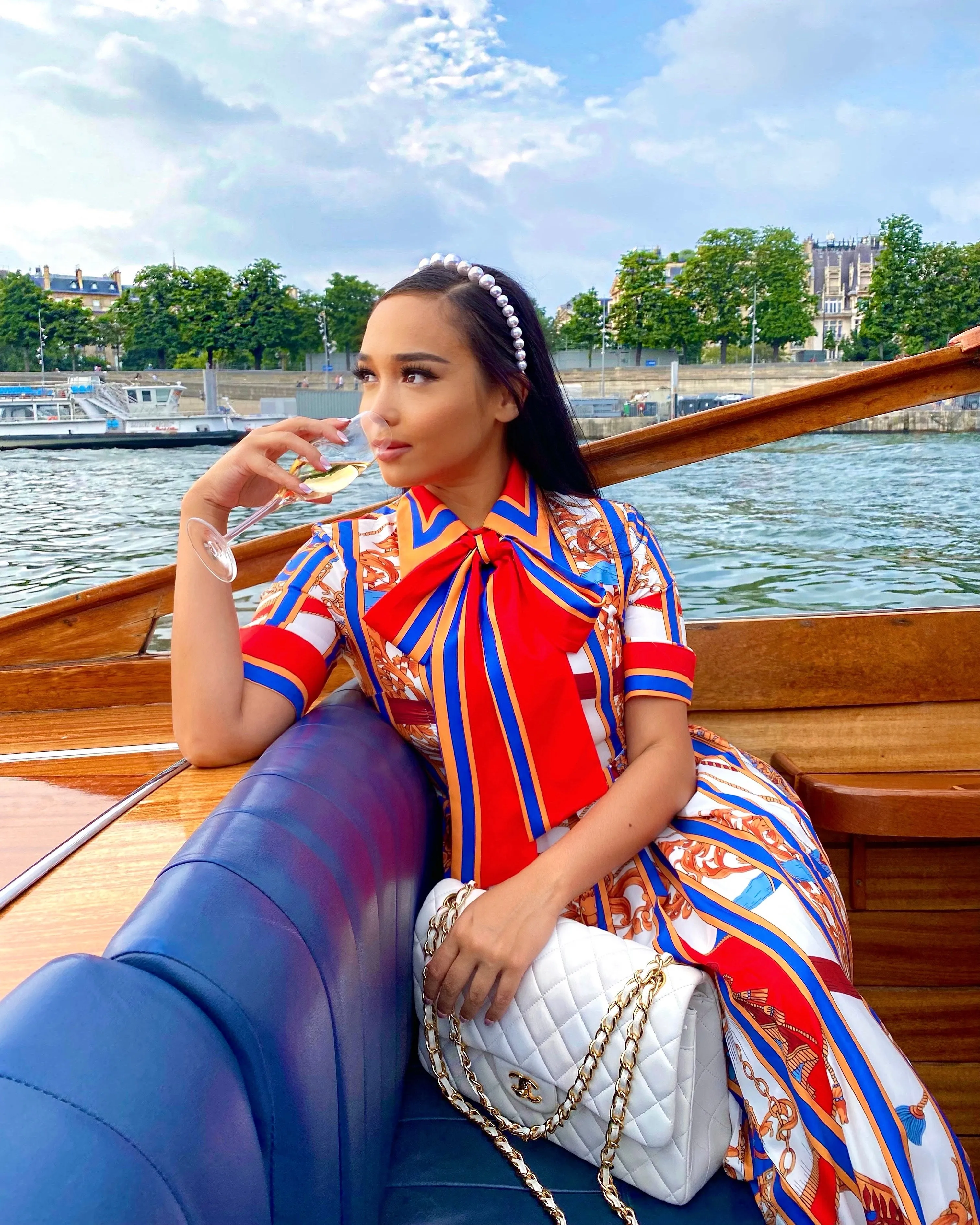 Pleated In Paris Dress