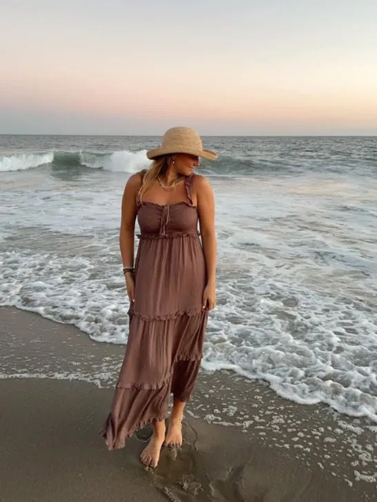 Poppy Ruffled Maxi Dress