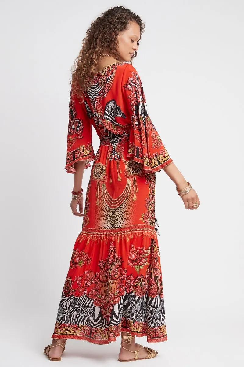 POWER AND PASSION COCKTAIL MAXI DRESS