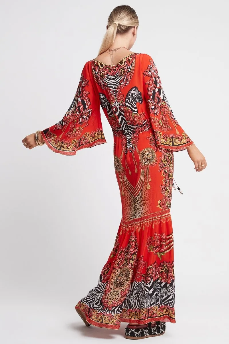 POWER AND PASSION COCKTAIL MAXI DRESS
