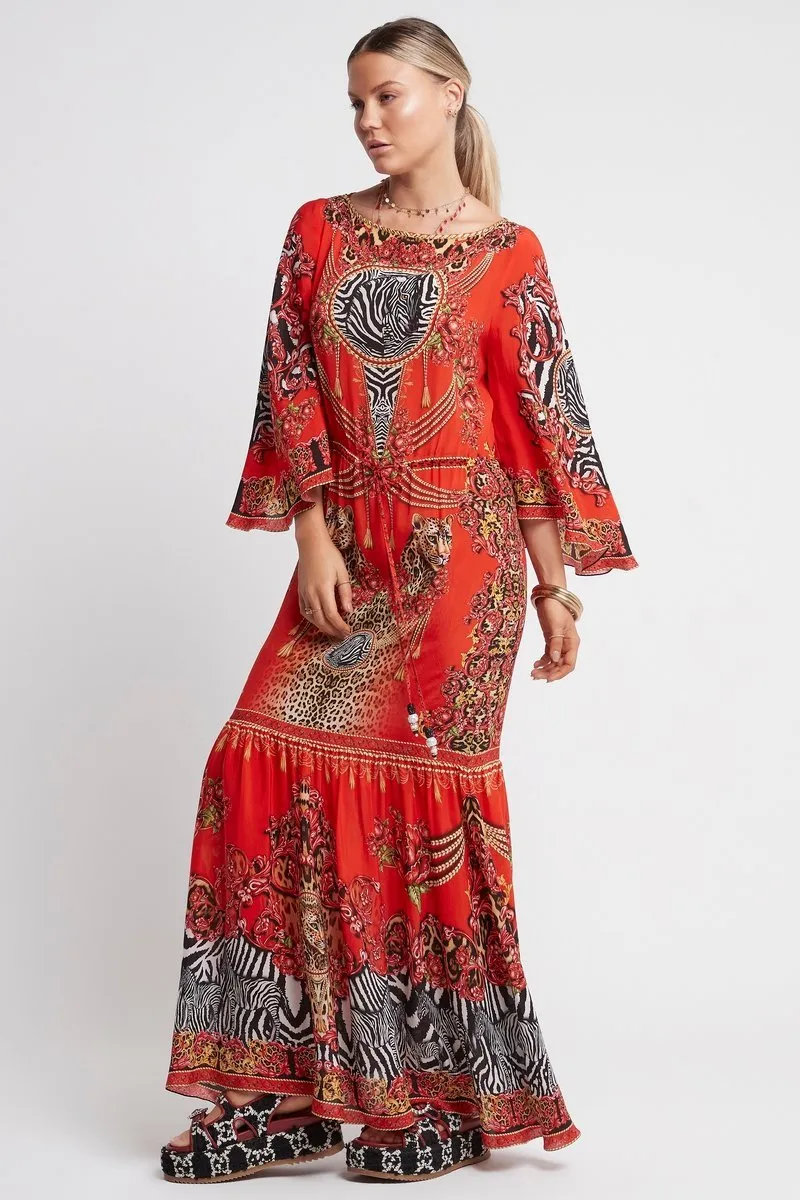 POWER AND PASSION COCKTAIL MAXI DRESS
