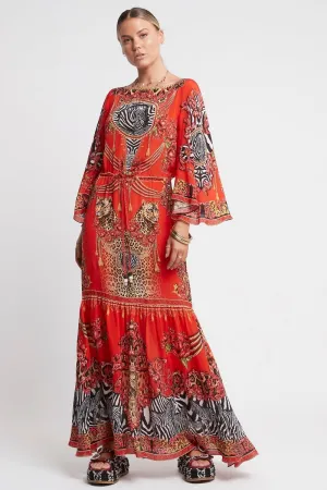 POWER AND PASSION COCKTAIL MAXI DRESS