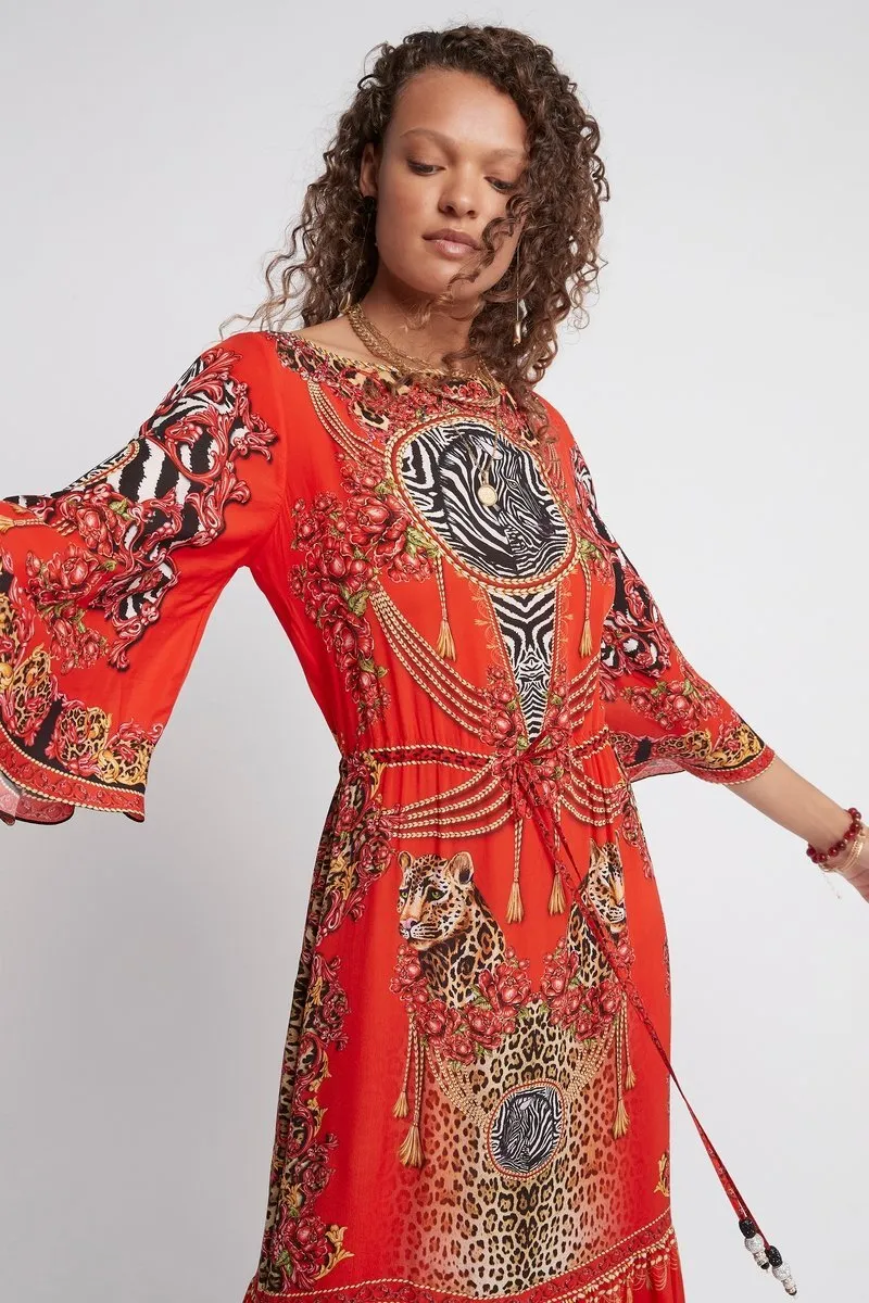 POWER AND PASSION COCKTAIL MAXI DRESS