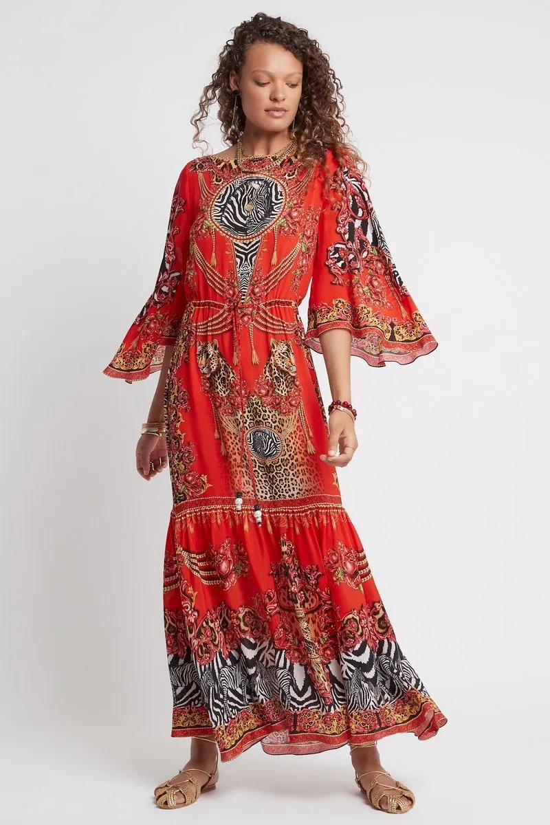 POWER AND PASSION COCKTAIL MAXI DRESS