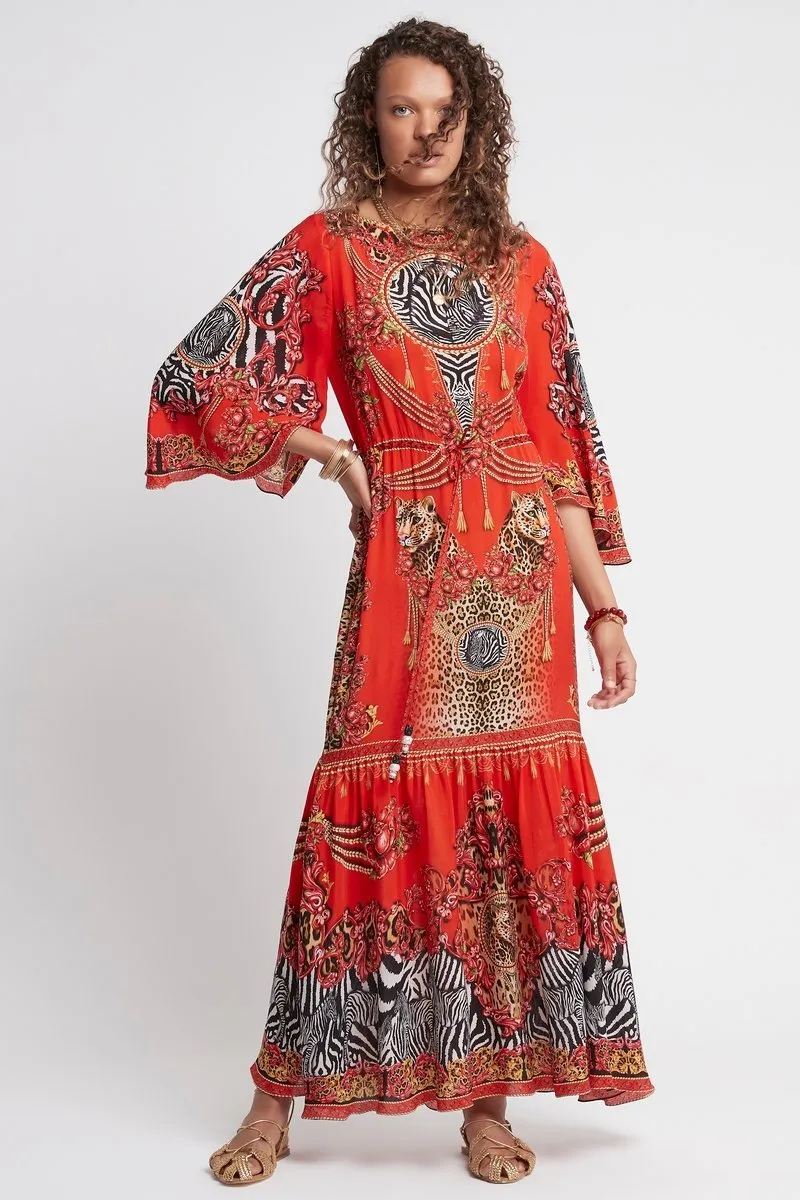 POWER AND PASSION COCKTAIL MAXI DRESS