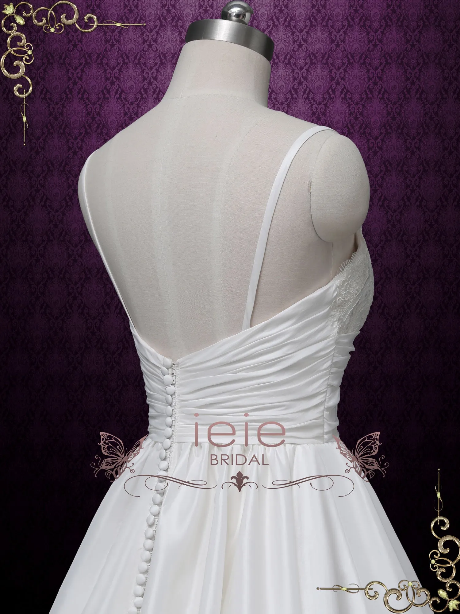 Ready to Ship White Ball Gown Style Wedding Dress