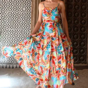 RUCHED DRESS