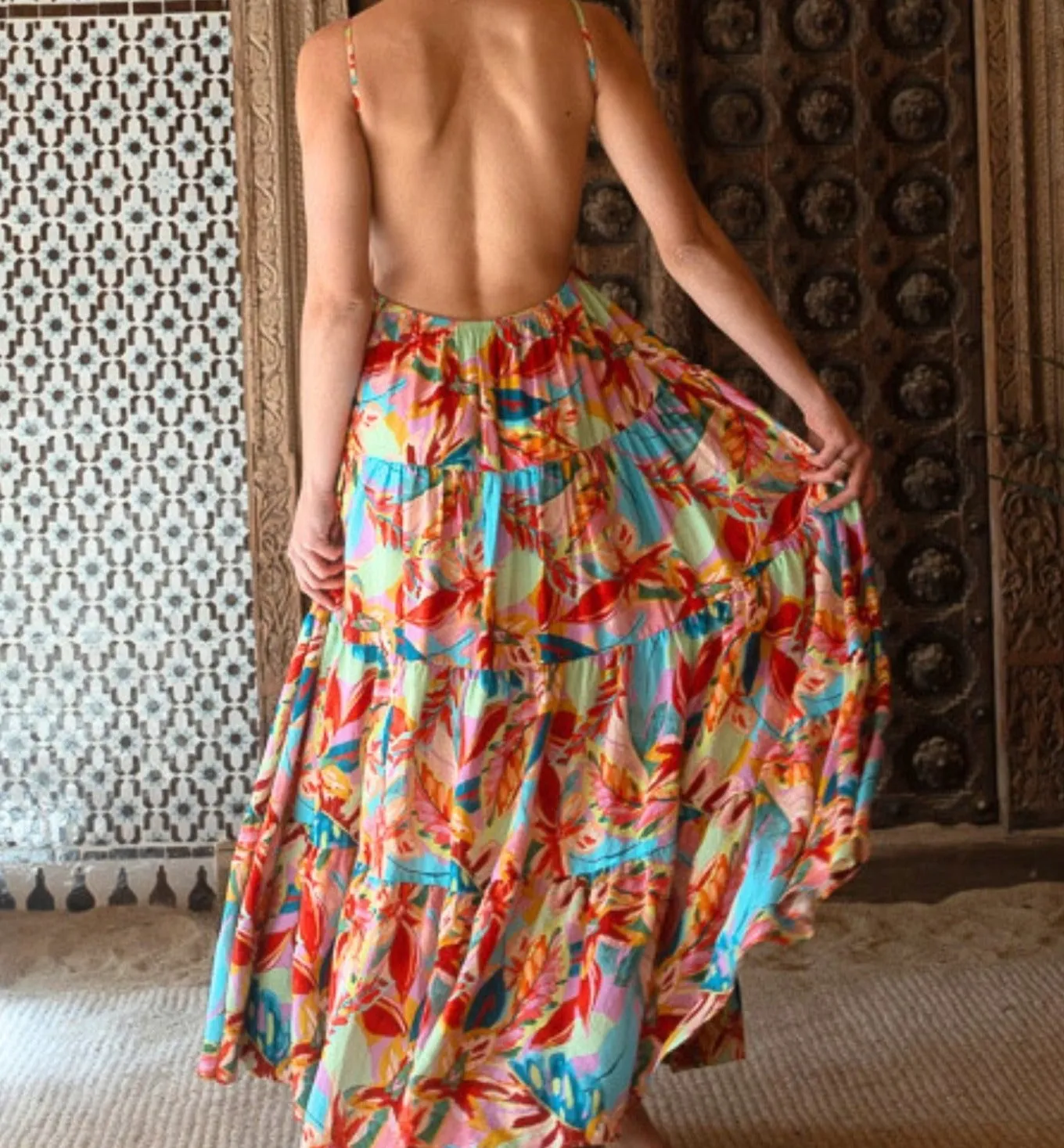 RUCHED DRESS