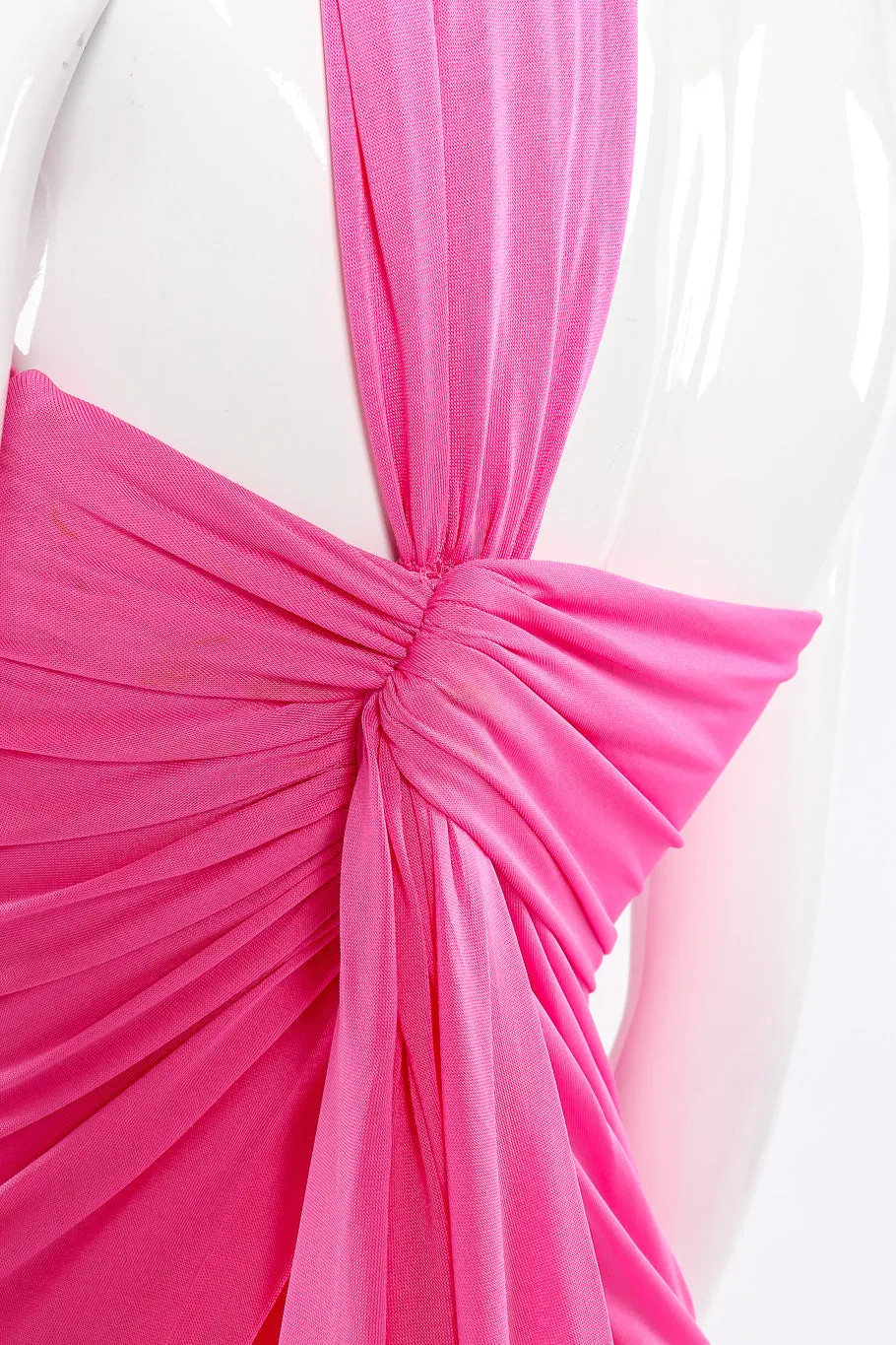Ruched One Shoulder Dress