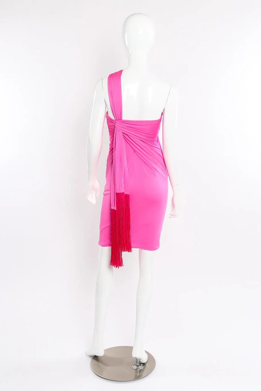 Ruched One Shoulder Dress