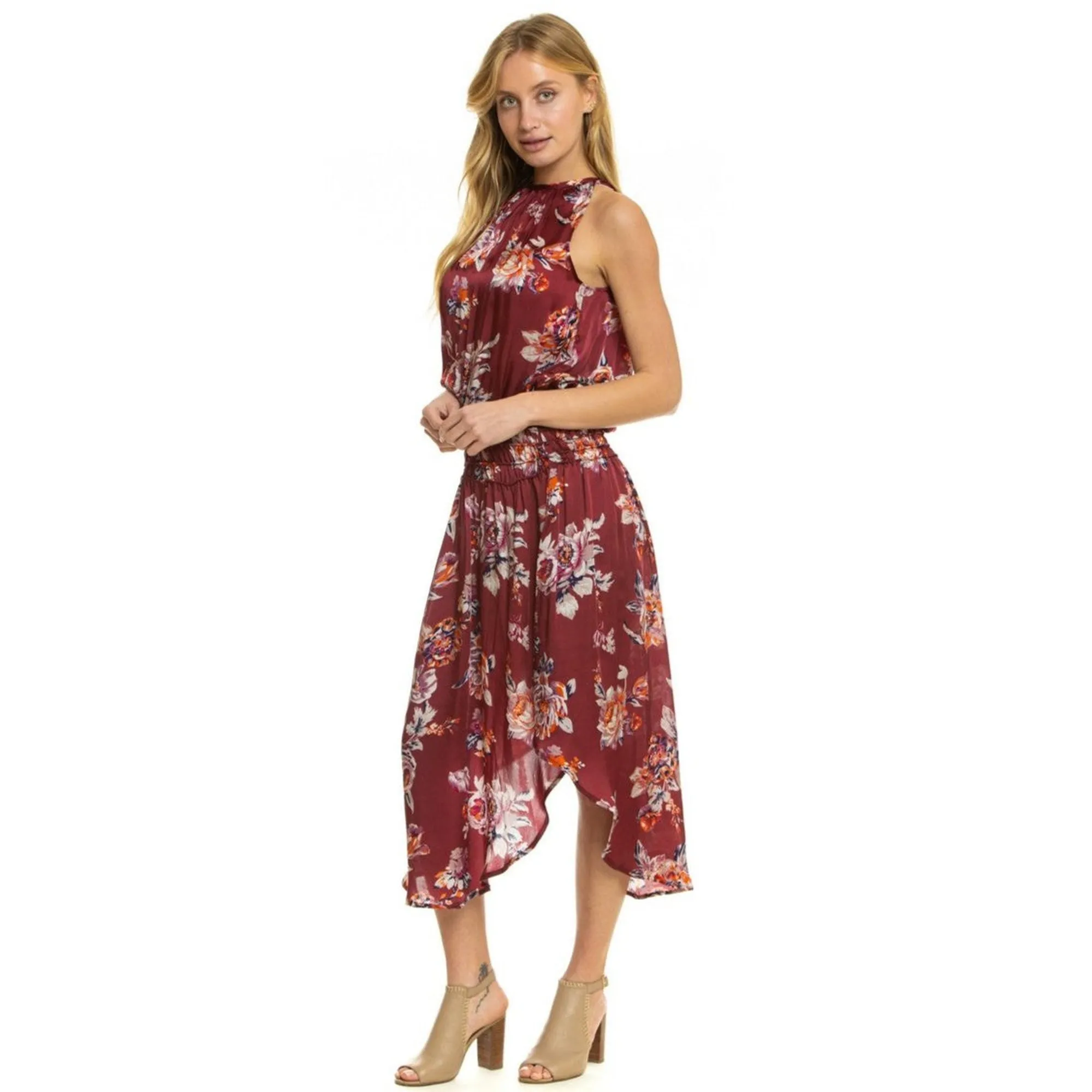 Shane Maroon Dress