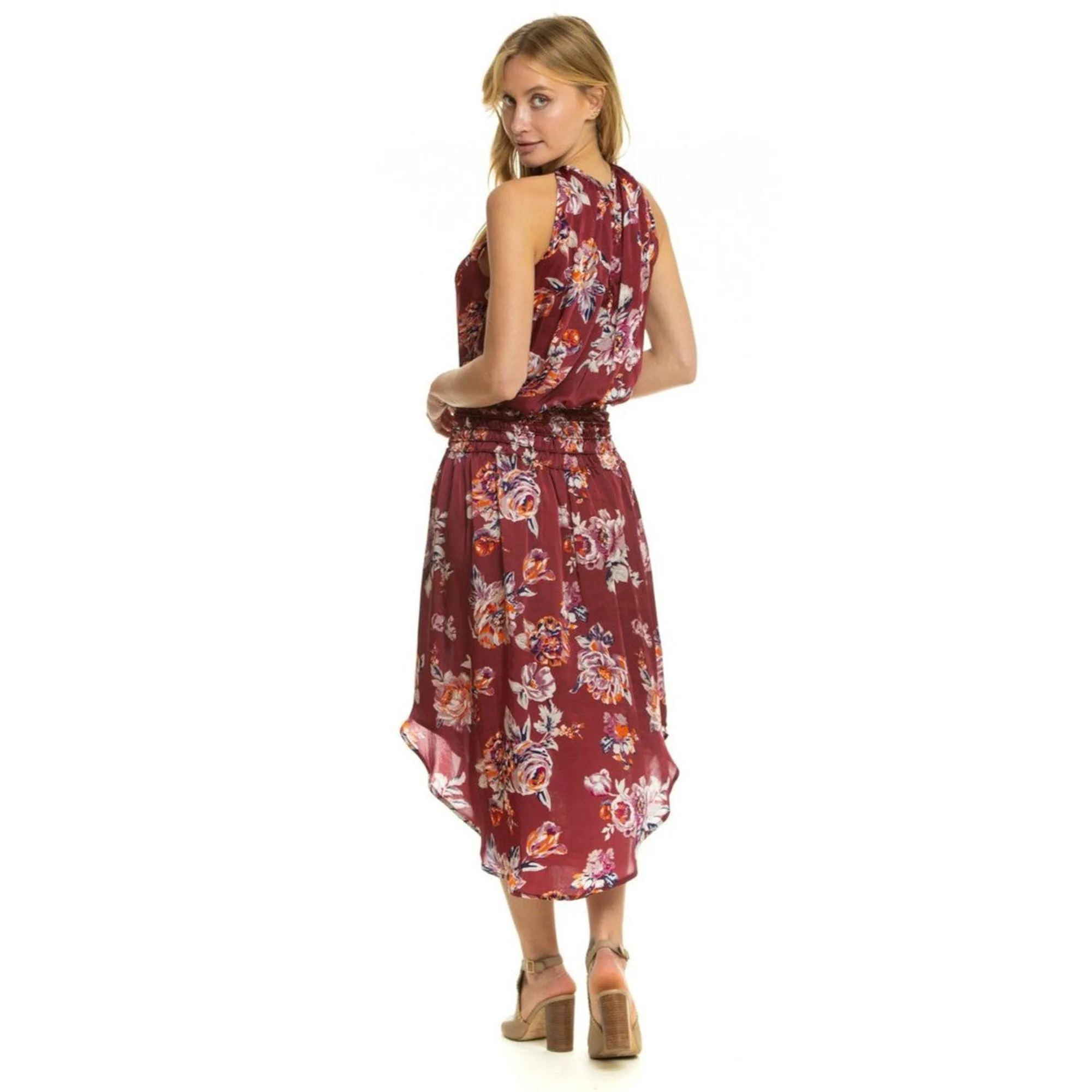 Shane Maroon Dress