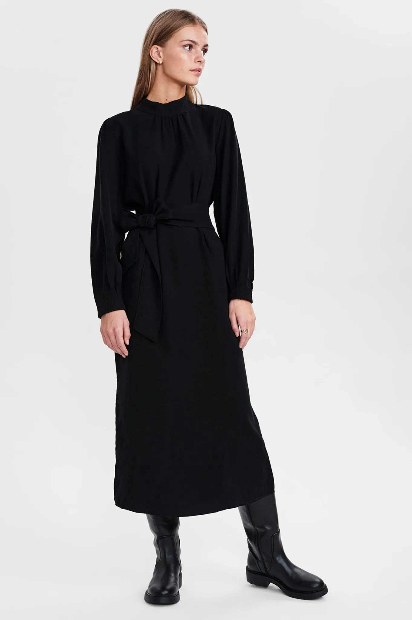 SISESSAN DRESS - Caviar