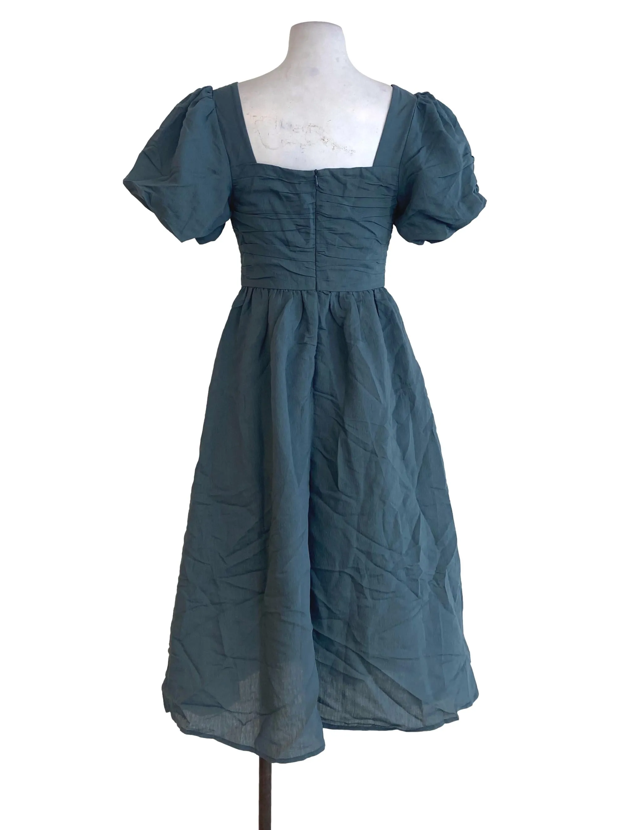 Spruce Half Pleated Dress
