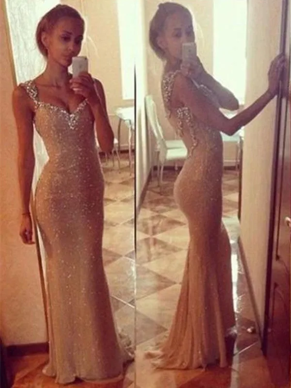 Sweetheart Neck Long Prom Dresses, Long Formal Dresses