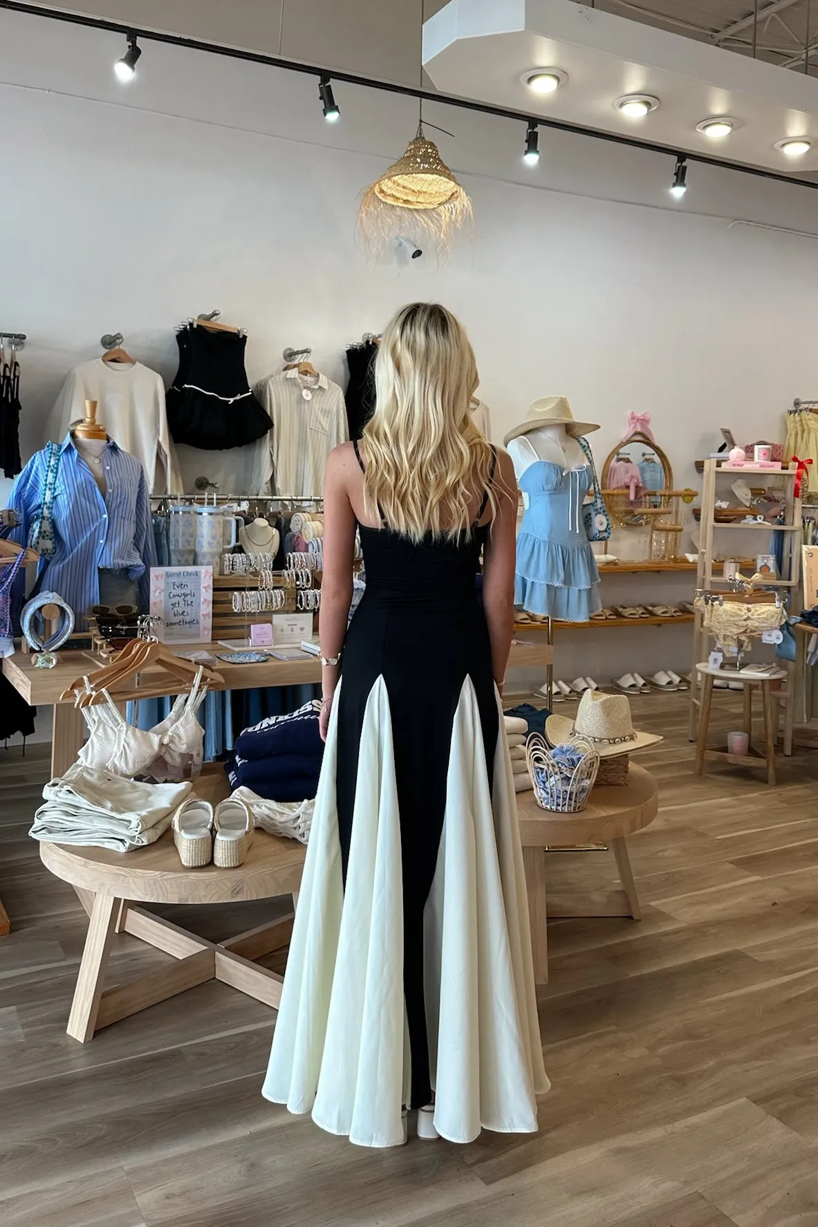 Sylvia Contrast Dress