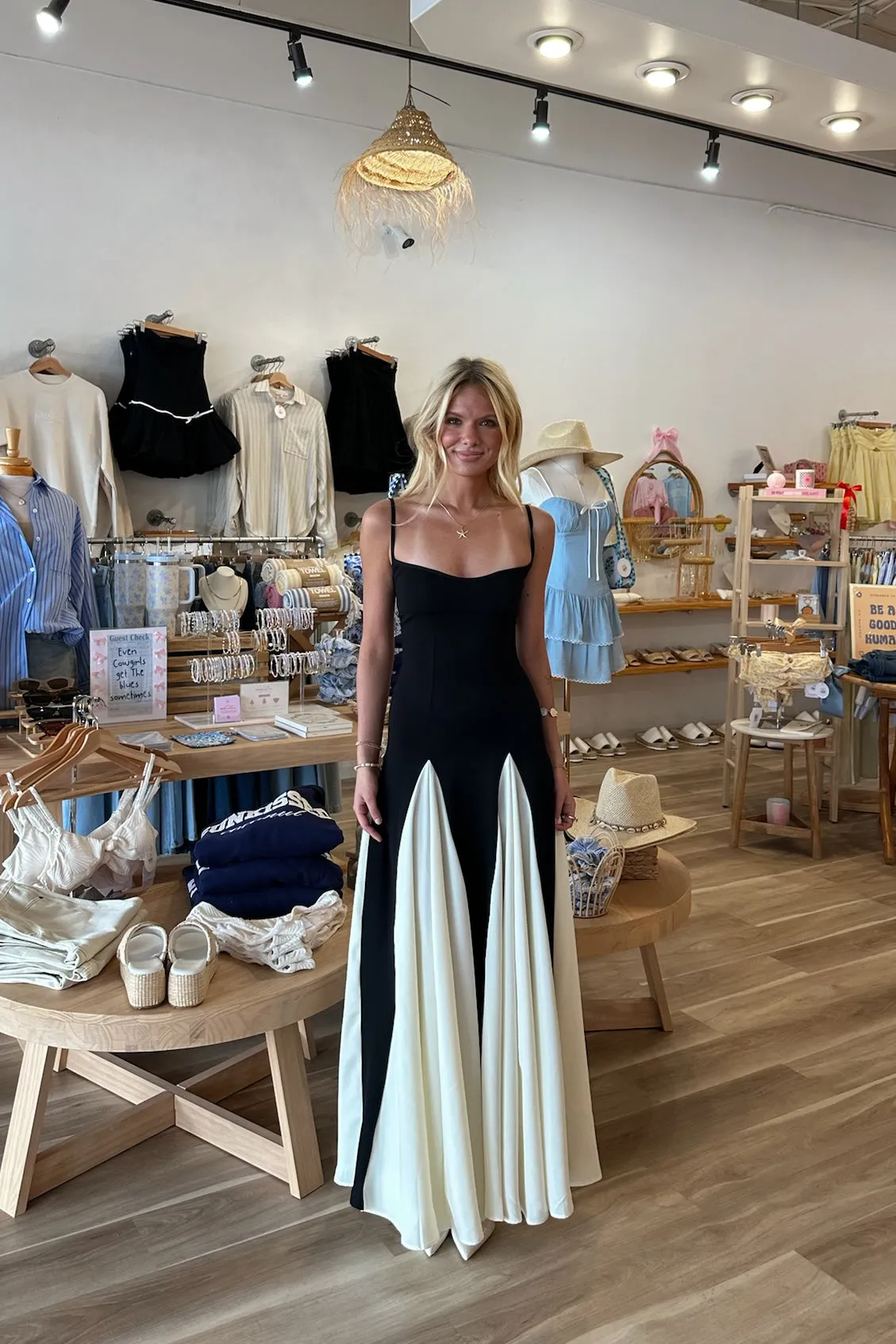 Sylvia Contrast Dress