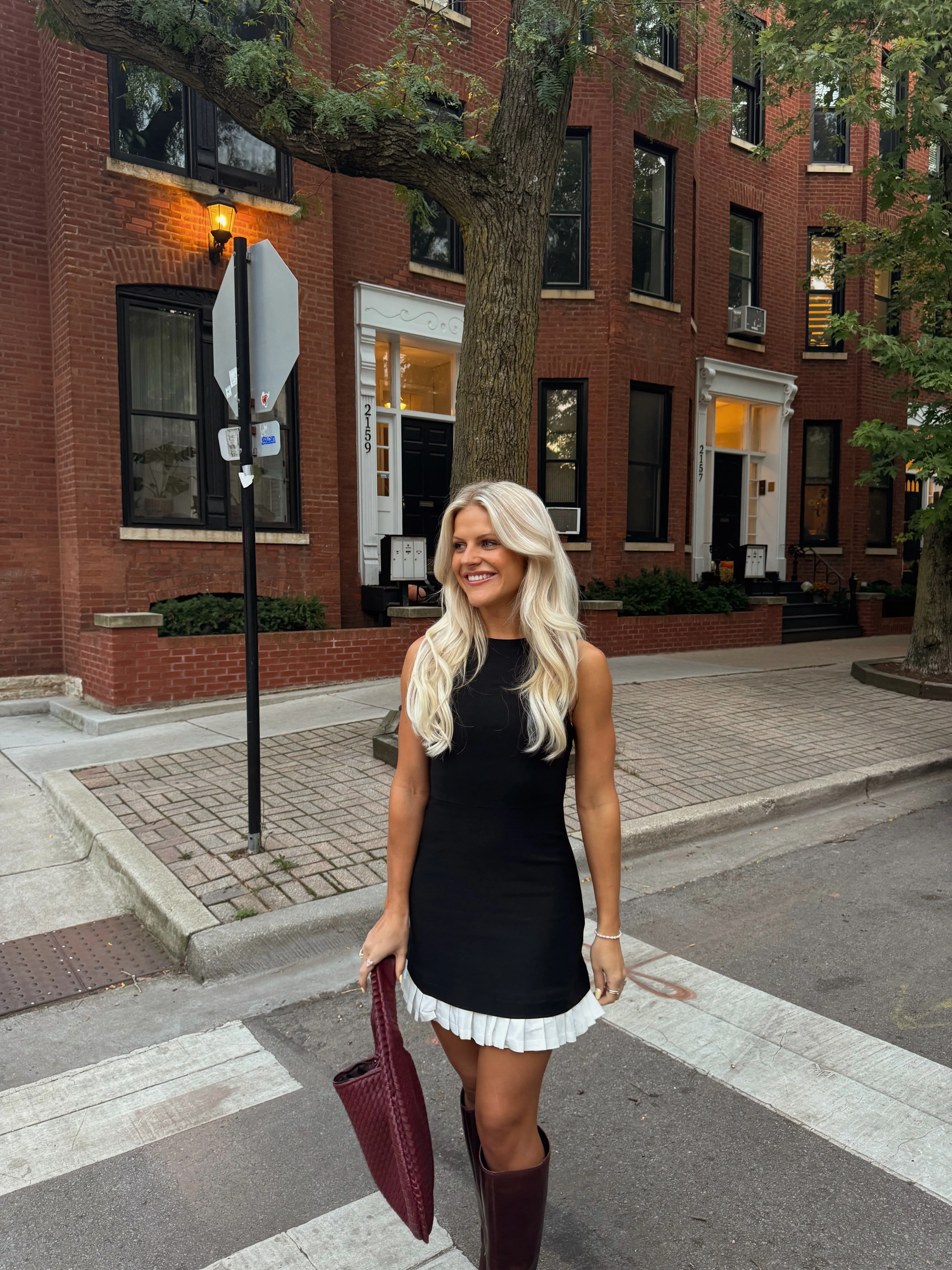 Tennis Club Dress// Black