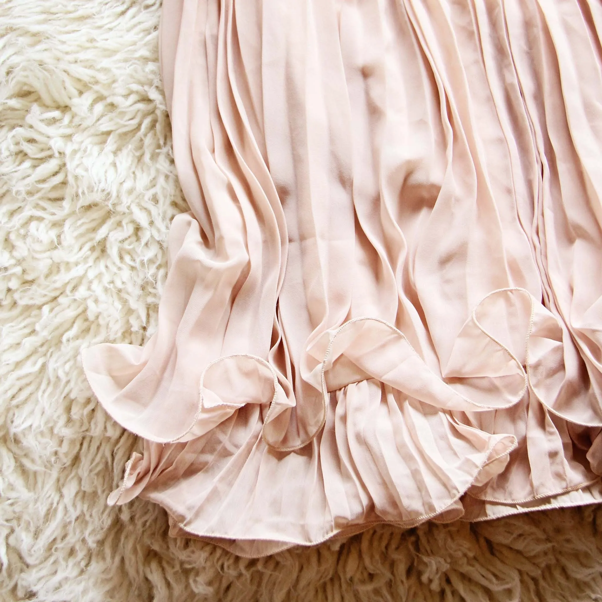 The Hallie Dress in Blush