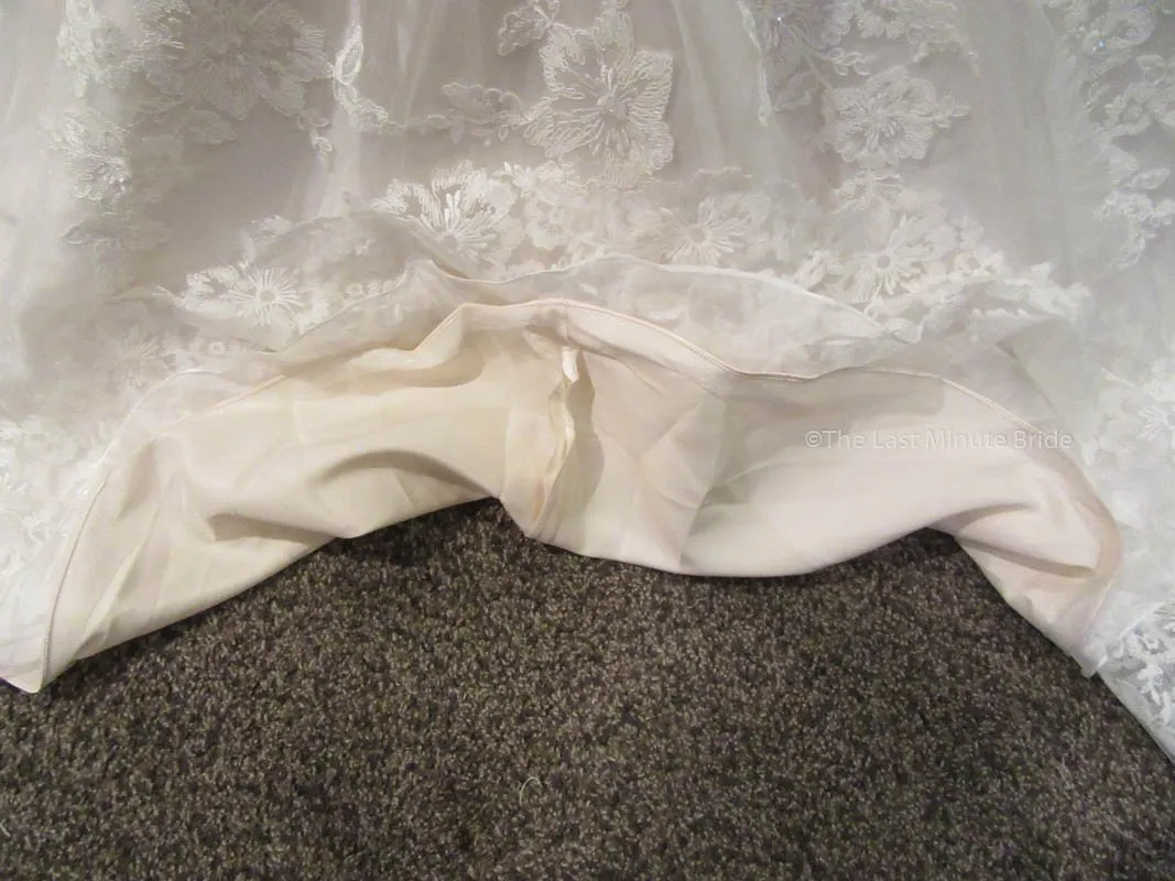 The Last Minute Bride Style Emily size 12