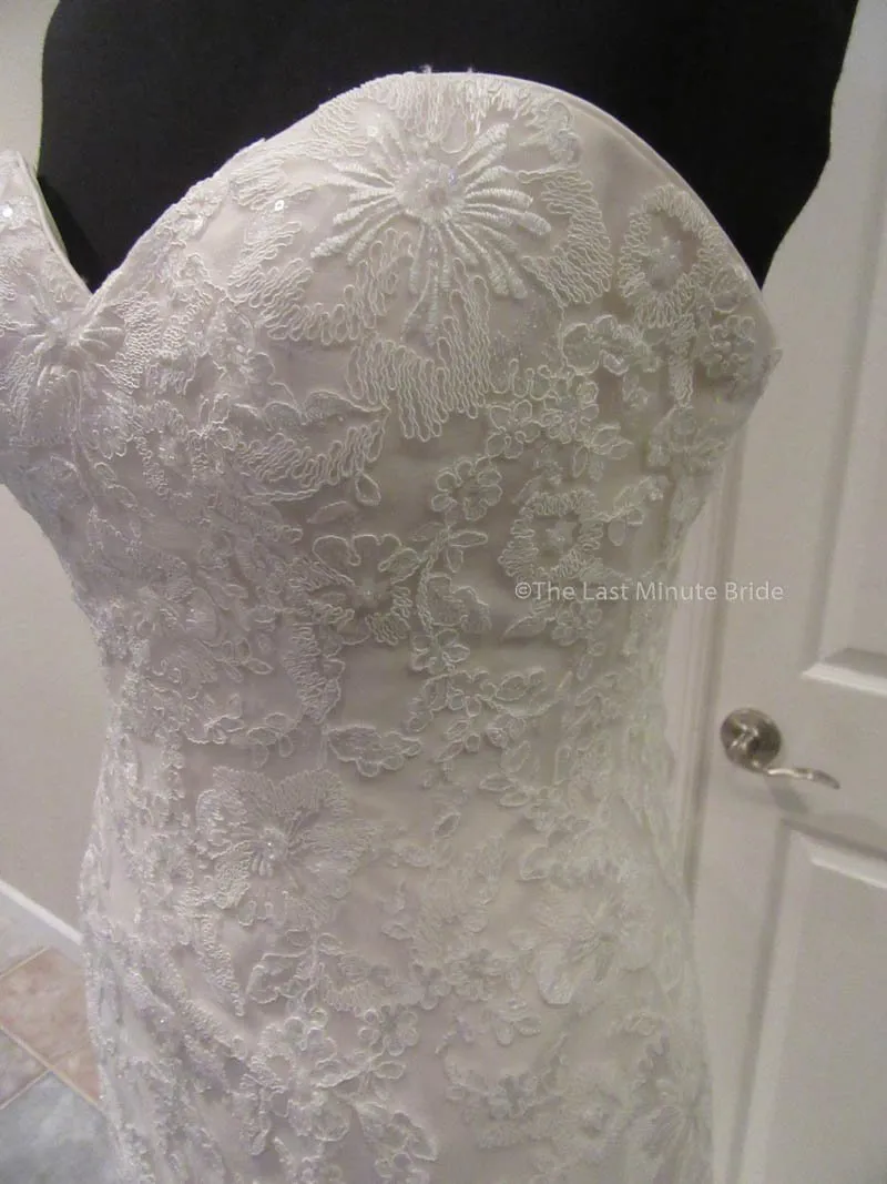 The Last Minute Bride Style Emily size 12