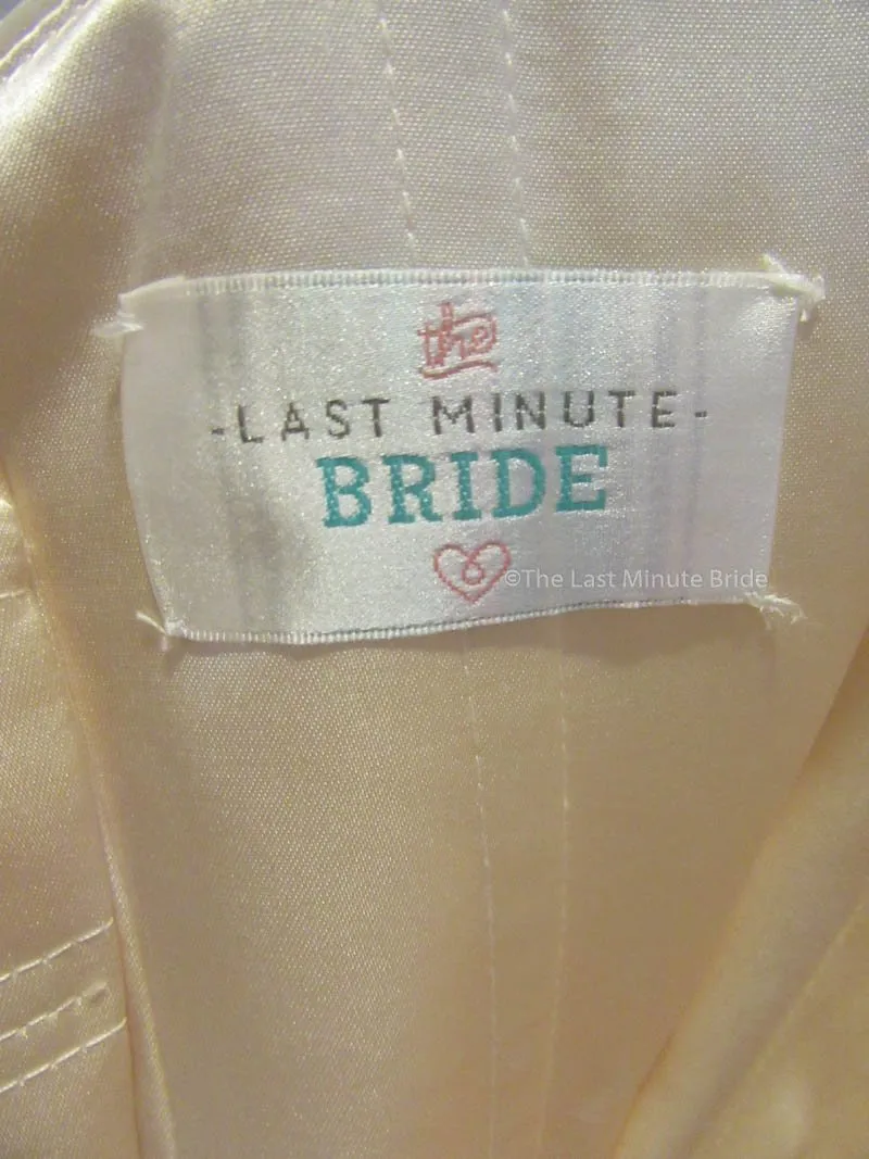The Last Minute Bride Style Emily size 12