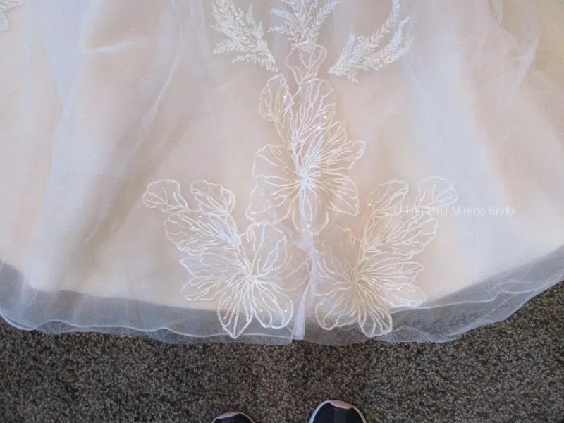The Last Minute Bride syle Christy