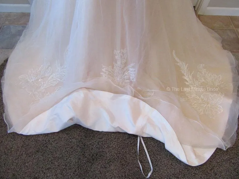 The Last Minute Bride syle Christy