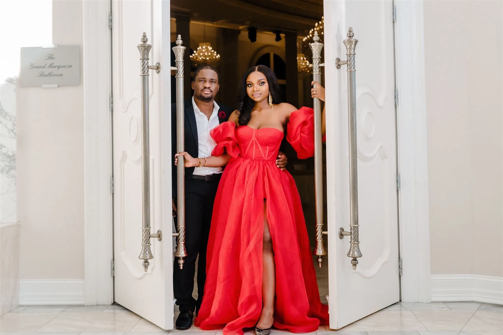 The Red Sofia Dress