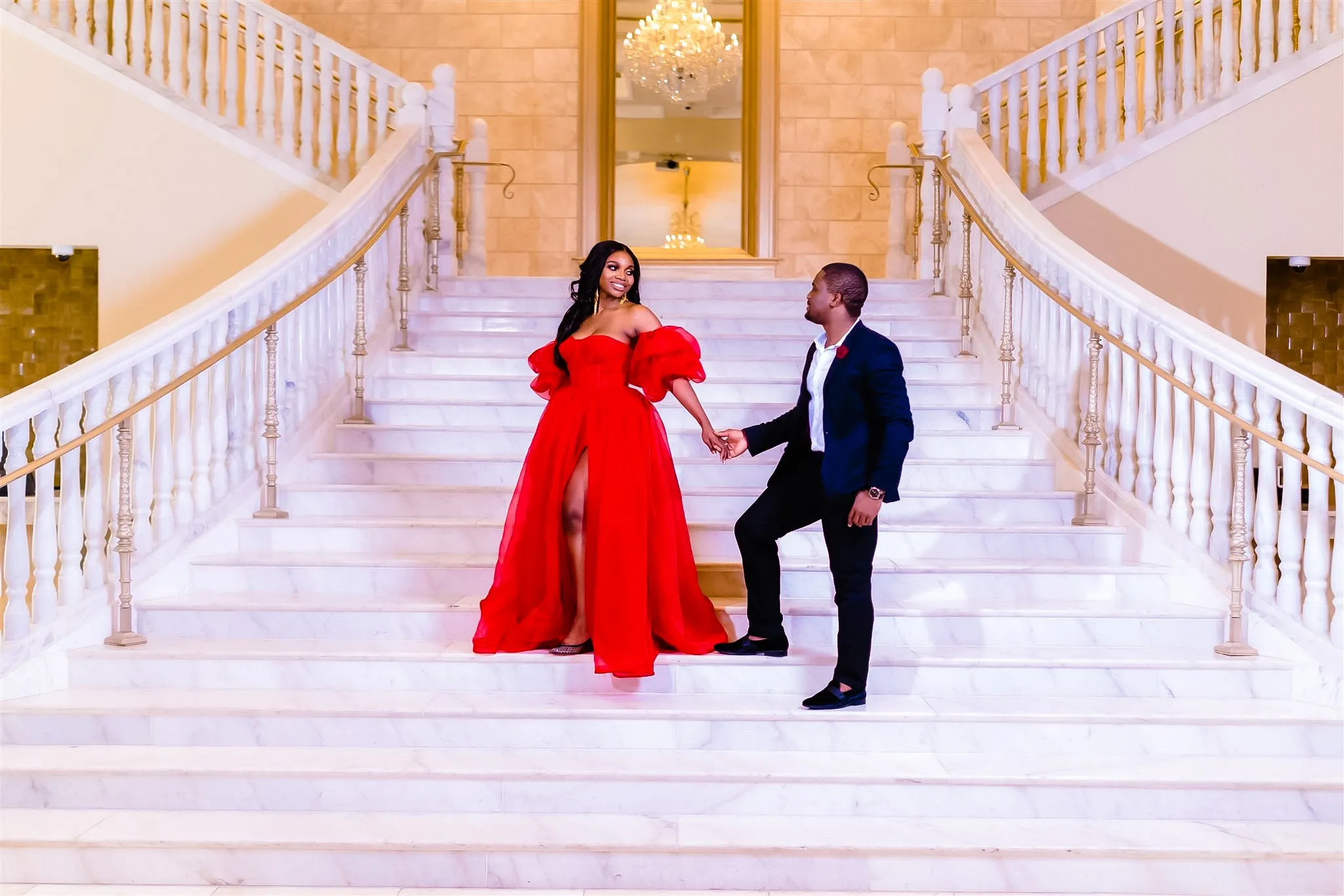 The Red Sofia Dress