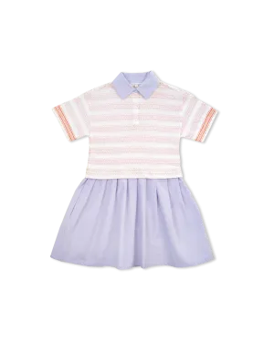 The Sunday Collective Pleated Polo Dress