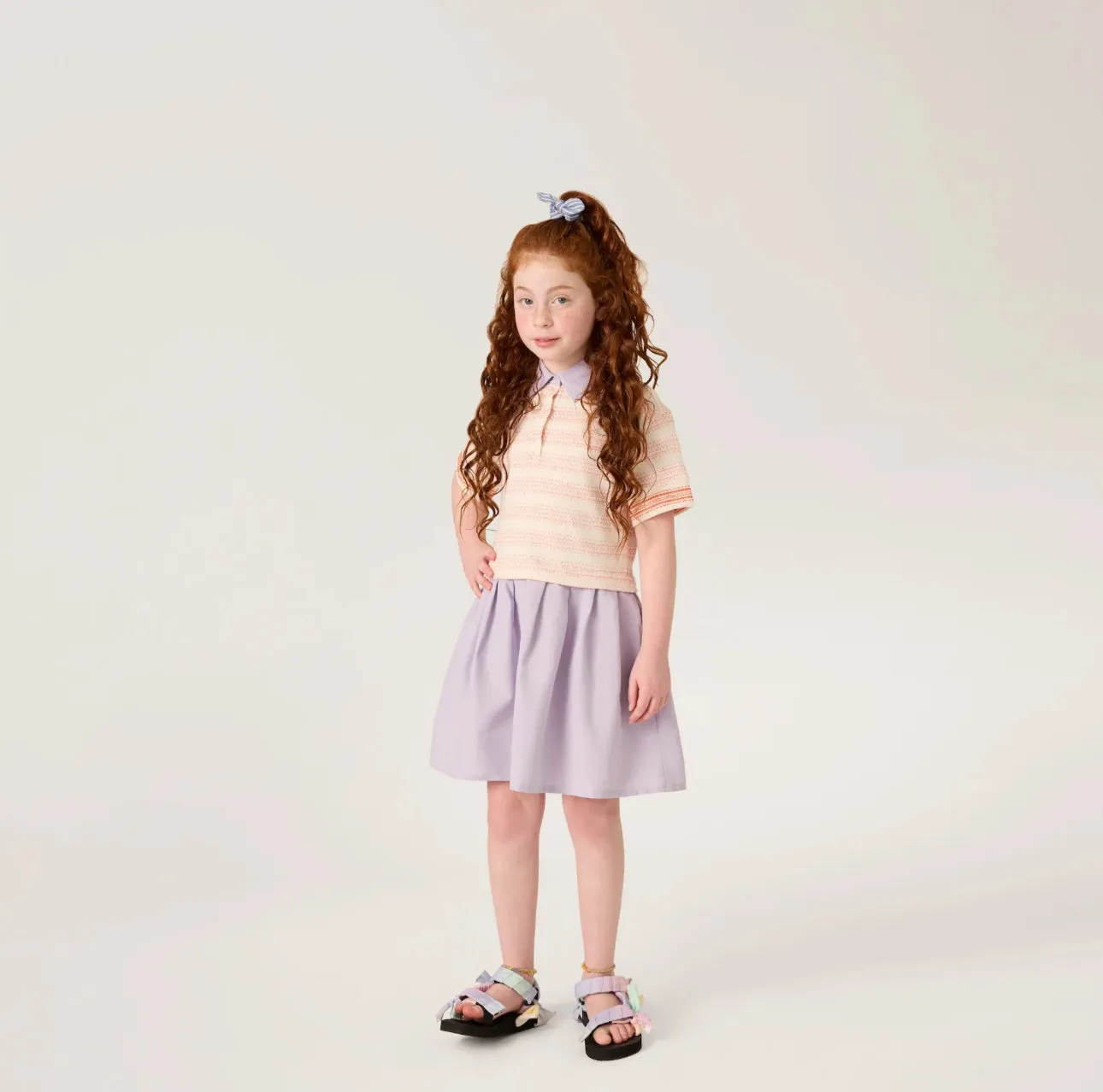 The Sunday Collective Pleated Polo Dress