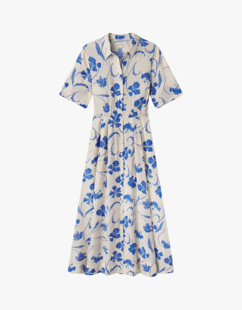 Trovata Aster Dress in Blue Iris
