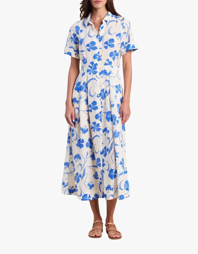 Trovata Aster Dress in Blue Iris