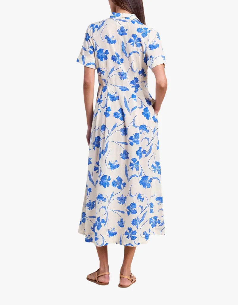 Trovata Aster Dress in Blue Iris